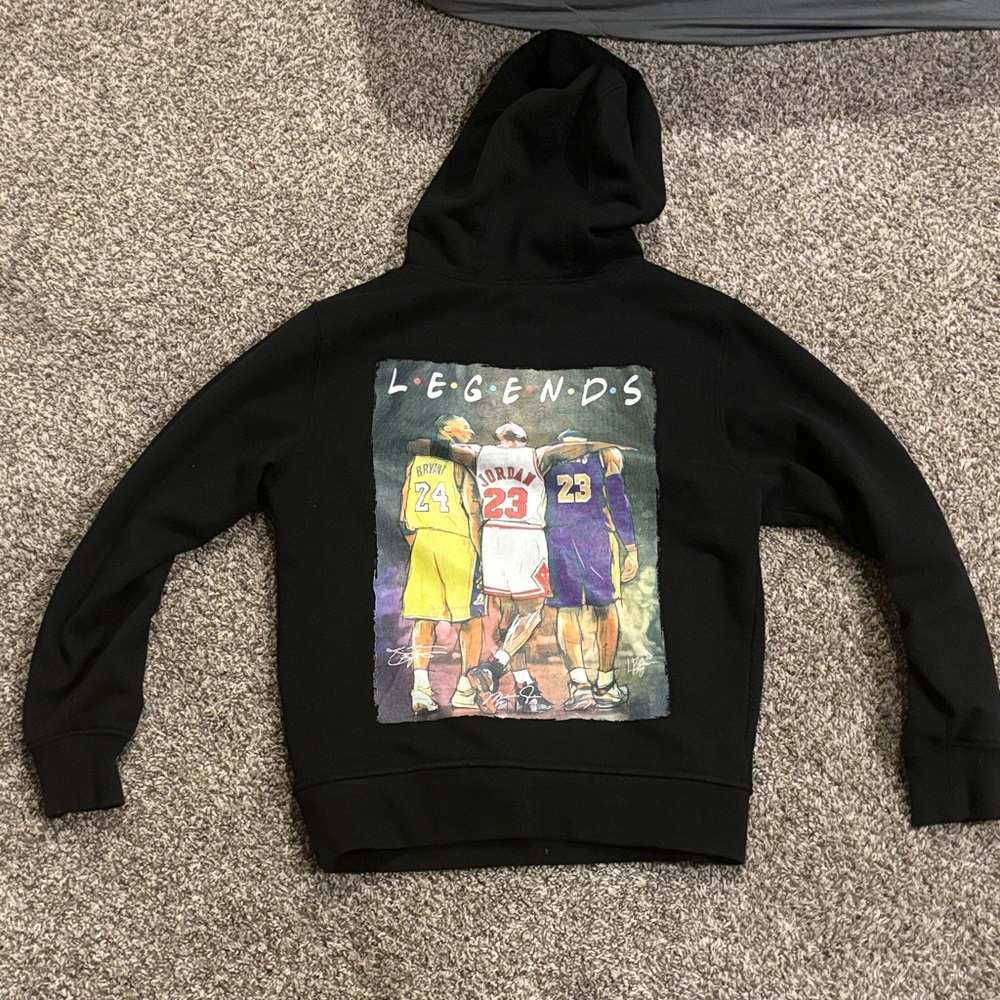 Black Legends Graphic Hoodie